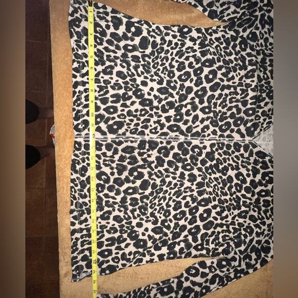 Sanctuary long-sleeved blouse black cream Size 2X - Picture 5 of 10